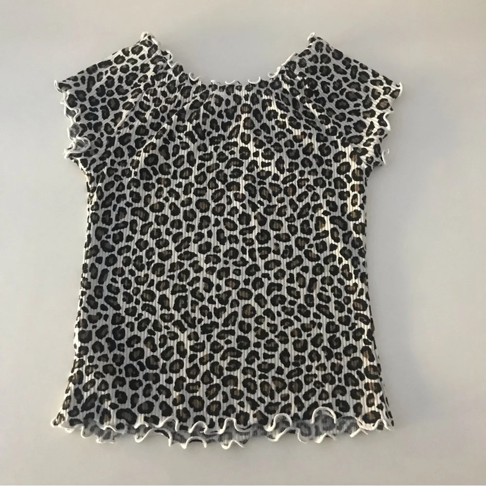 Old Navy Leopard Print Shirt
